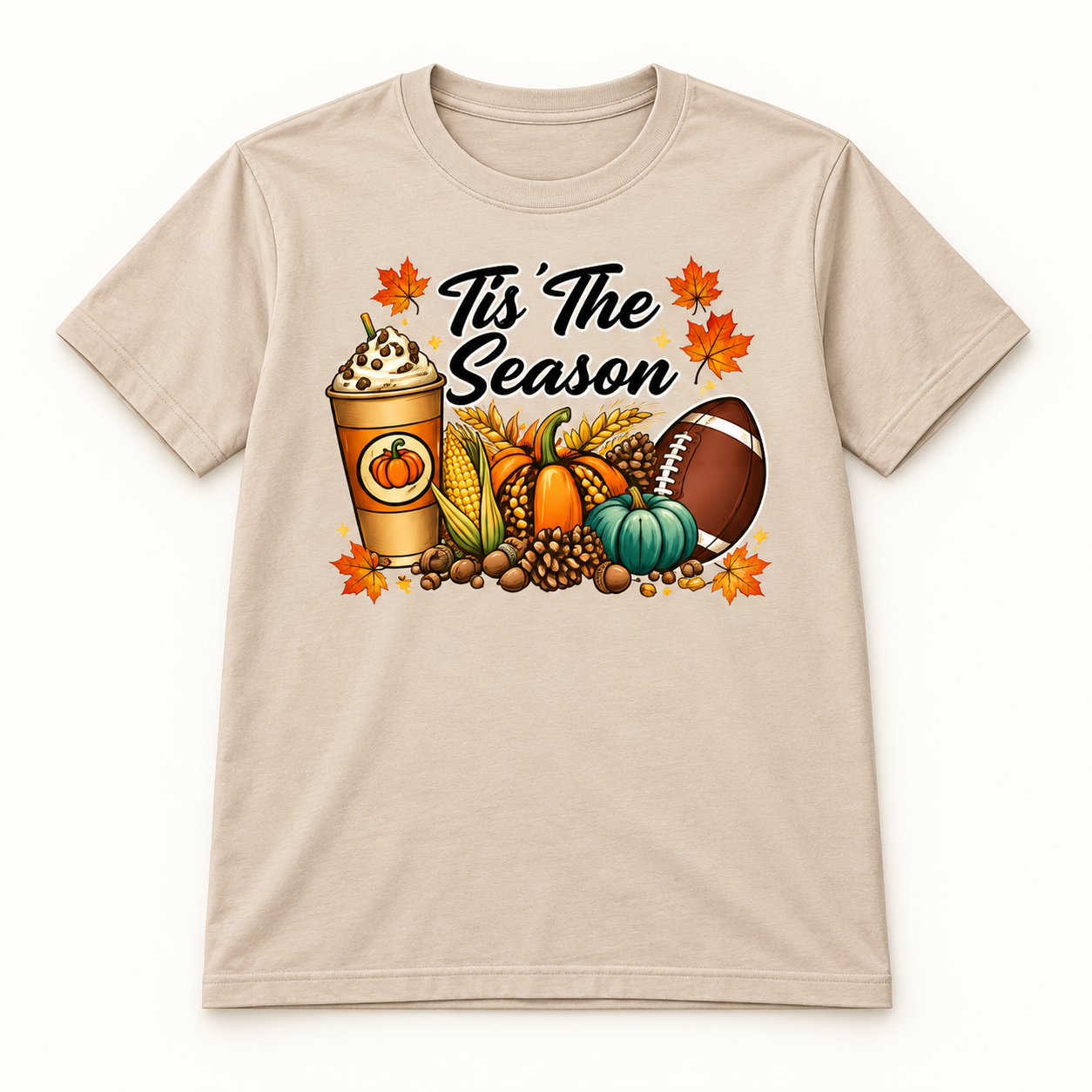 ’Tis the Season Football Shirt — single shirt